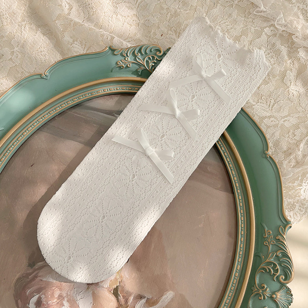 Mini Bowknot Lace Lolita Stockings