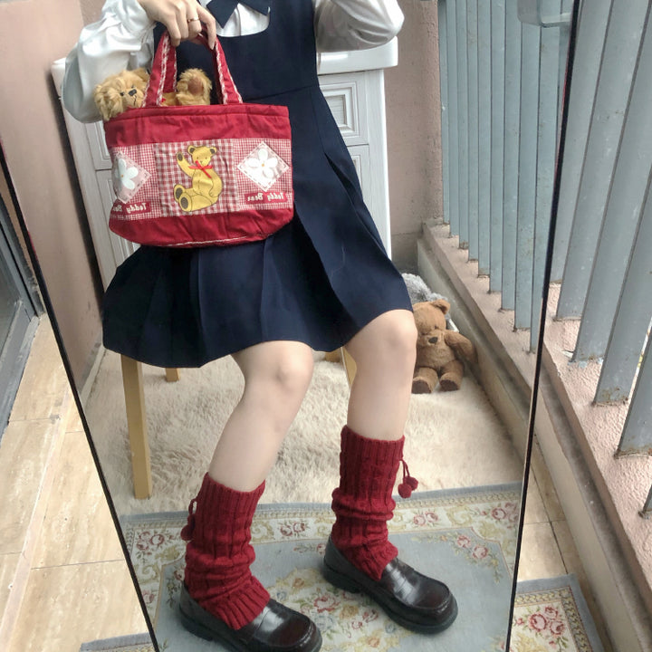 Lolita Knitted Open Socks