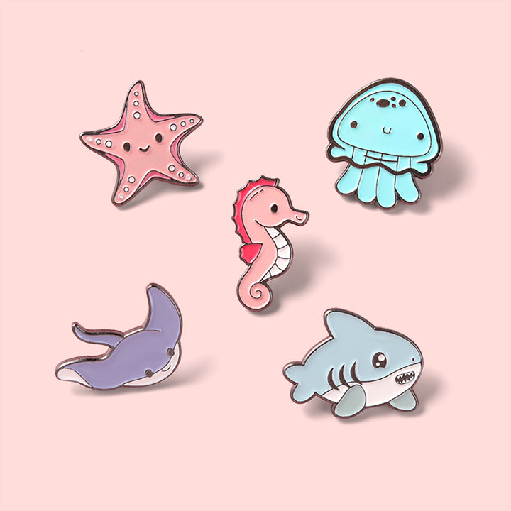 Sea Animals Series Pins