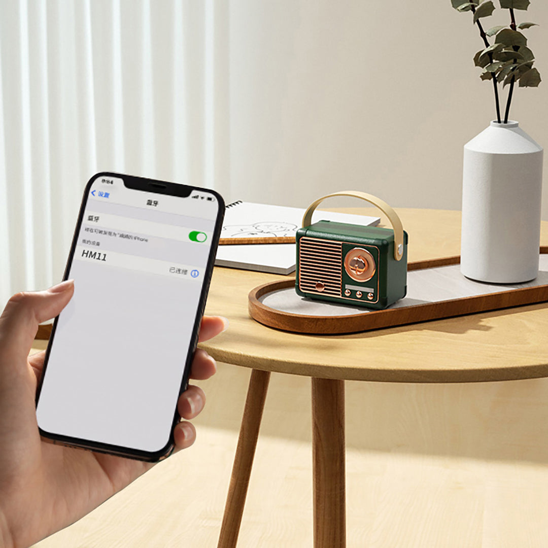 Retro Inspired Bluetooth Speaker