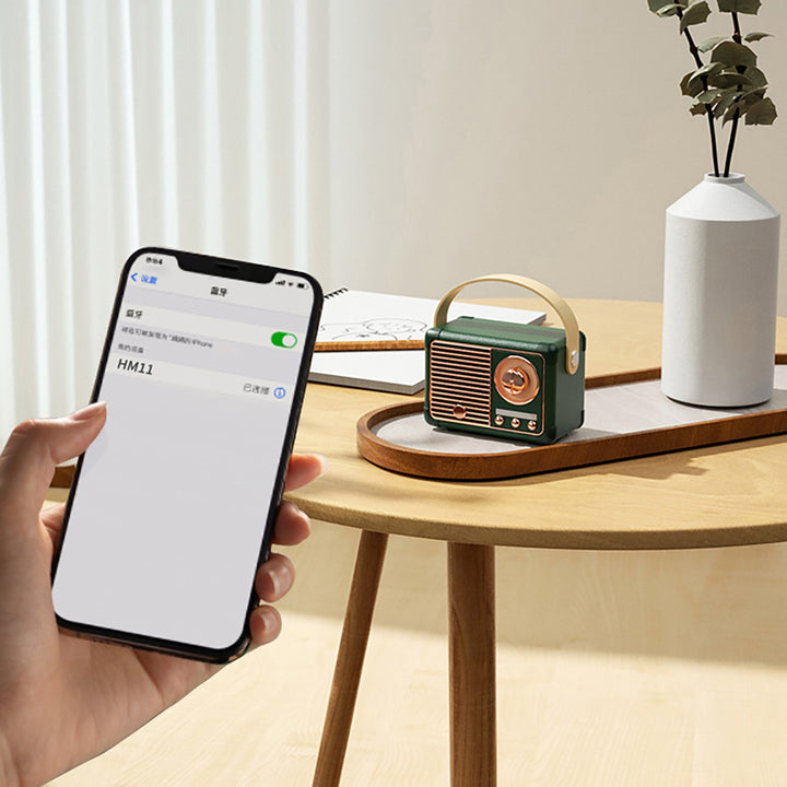 Retro Inspired Bluetooth Speaker