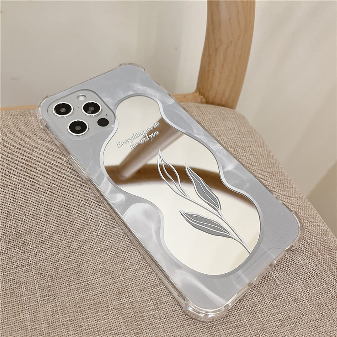 Leaf Mirror iPhone Case