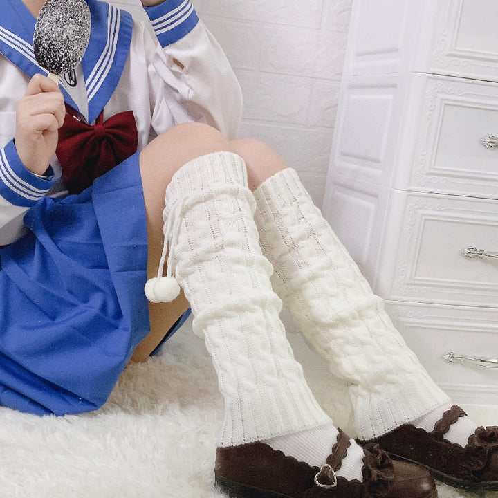 Lolita Knitted Open Socks