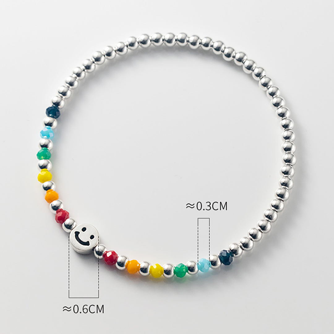 Rainbow Beads Hand Bracelet Charm