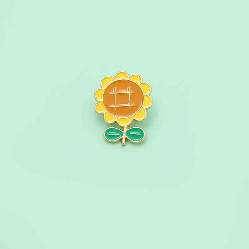 Summer Sunflower Mini Pin