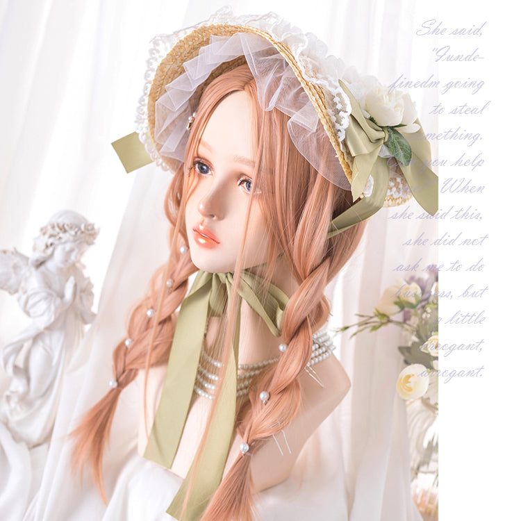 Lolita Ginger Long Straight Wig