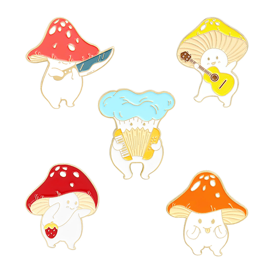 Mushroom Themed Pin