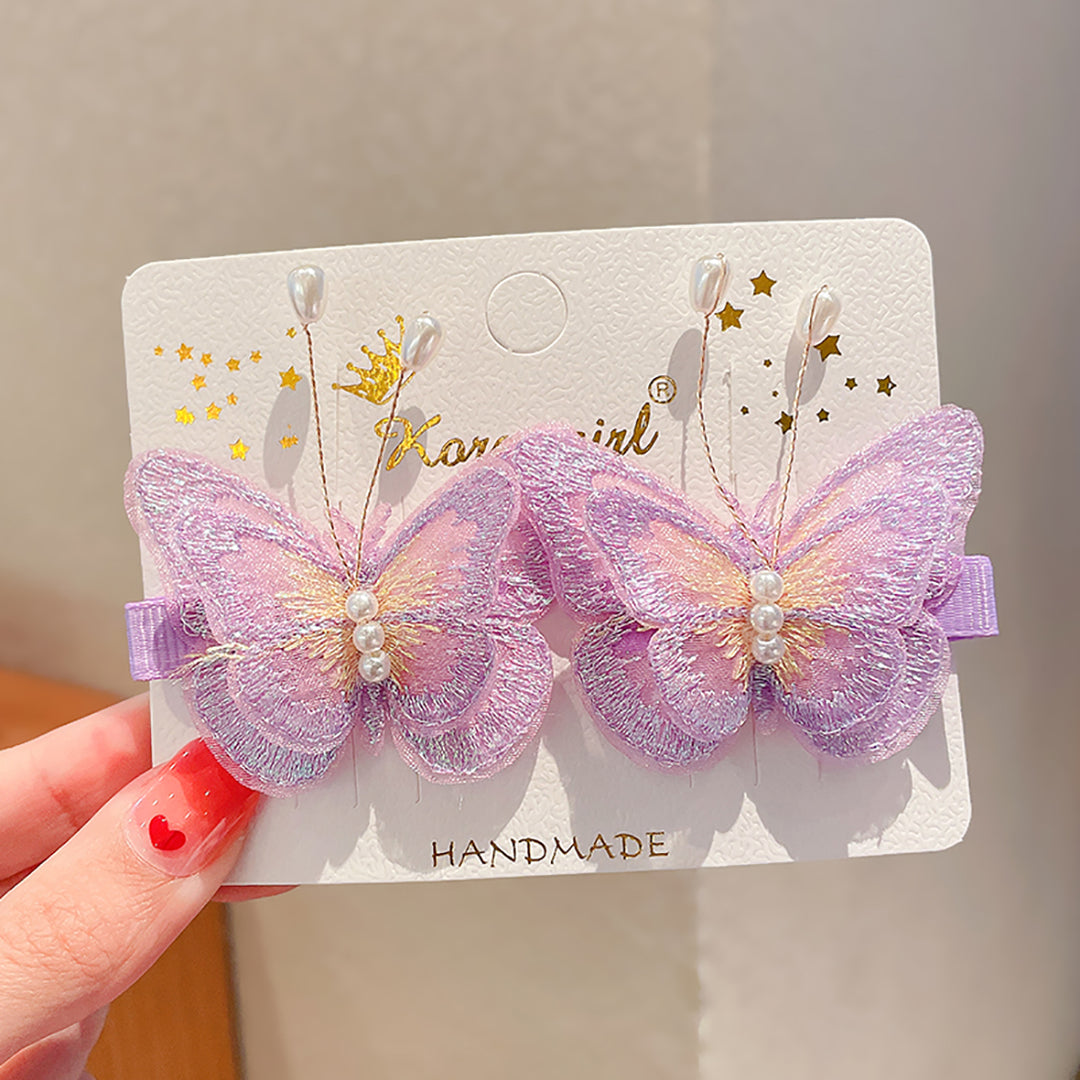 Lovely Butterfly Hair Clips