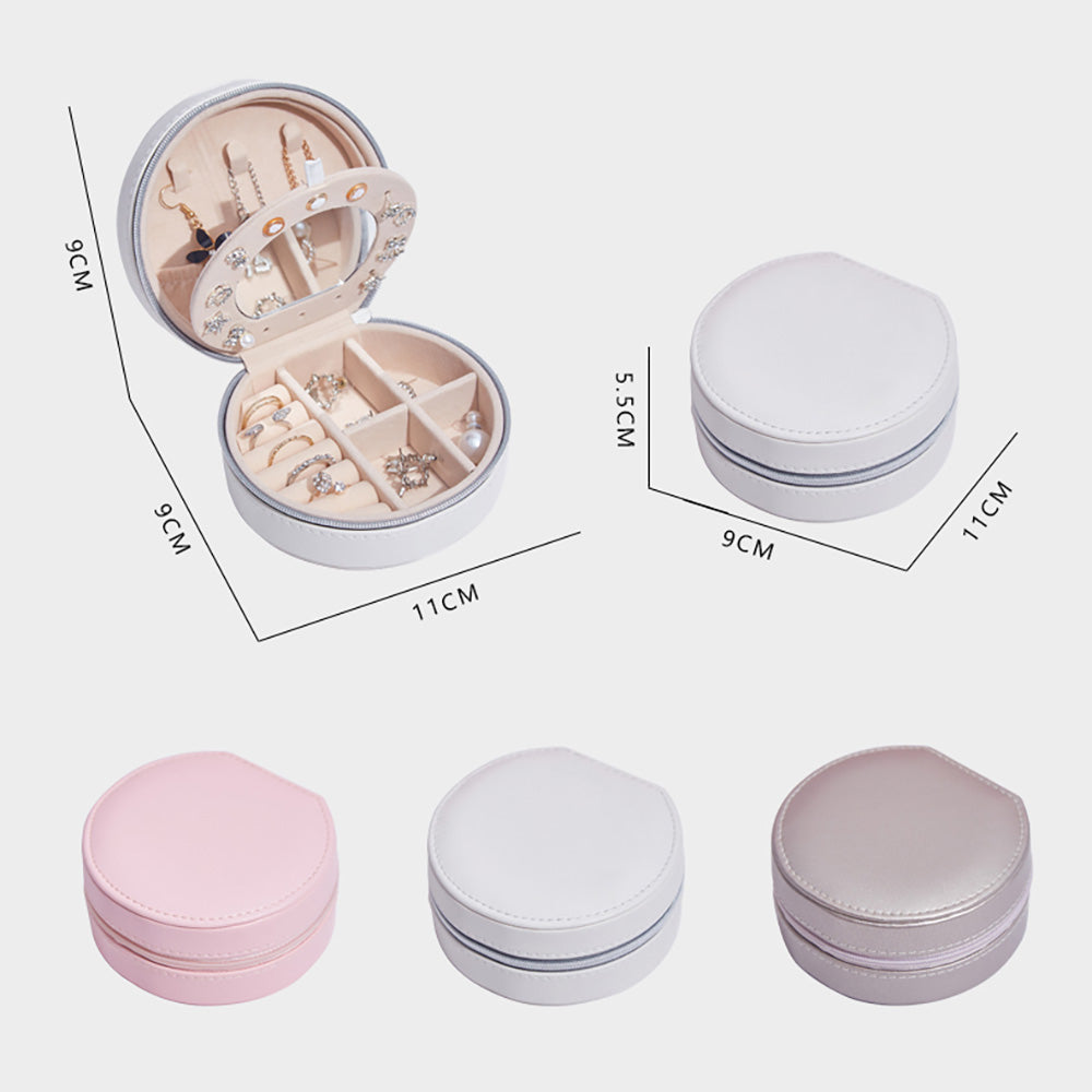 Macaroon Shaped Jewelry Organizer with Mirror