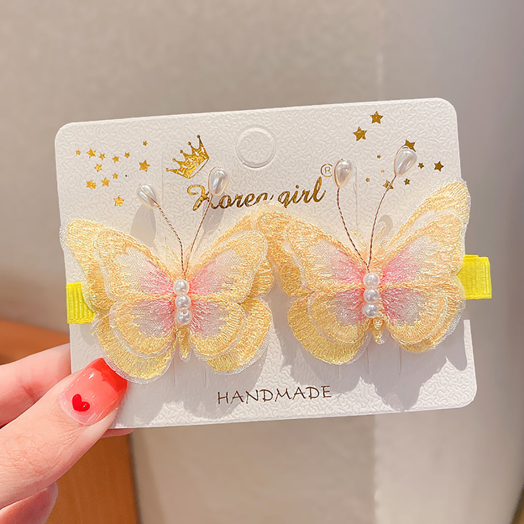 Lovely Butterfly Hair Clips