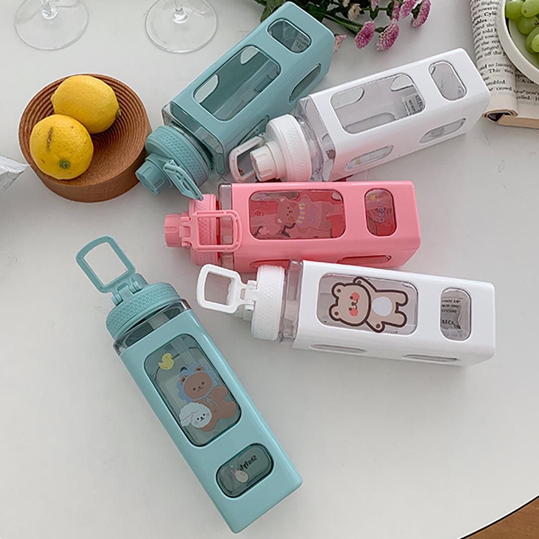Bear Pastels Water Bottle Tumbler