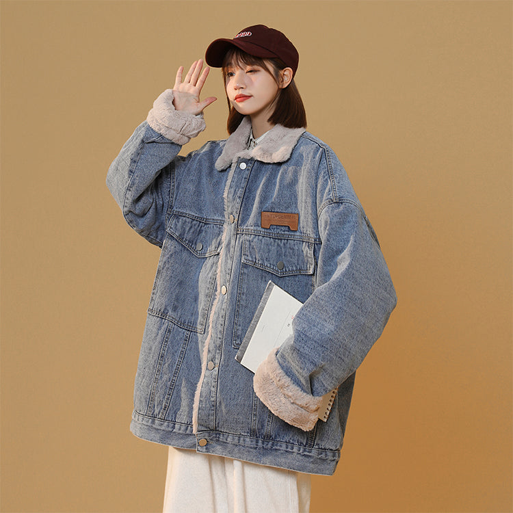 Street Denim Thick Cotton Jacket