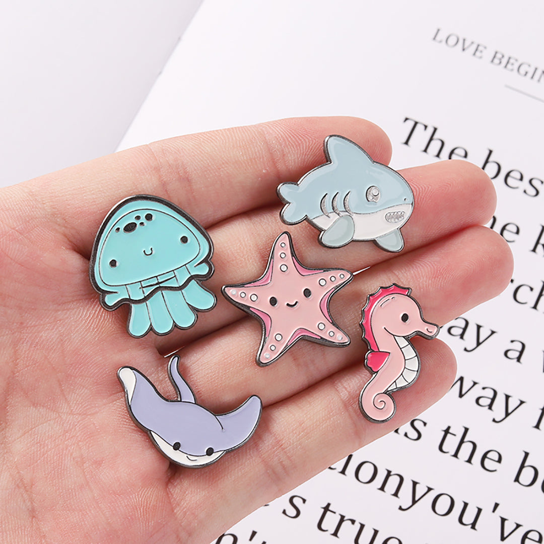 Sea Animals Series Pins