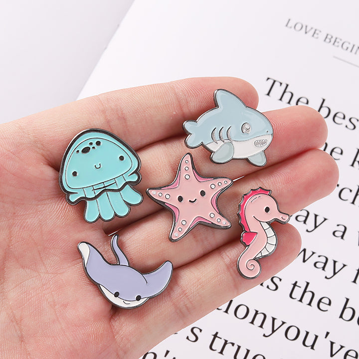 Sea Animals Series Pins