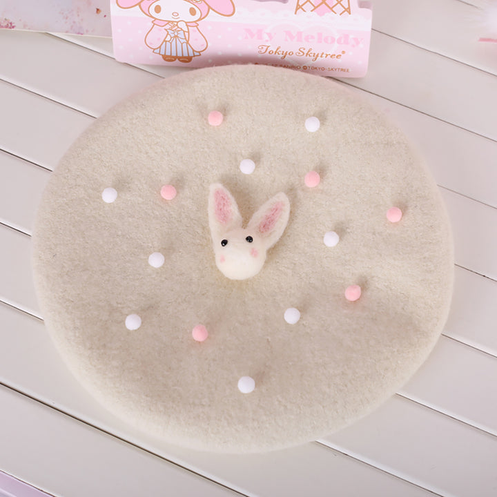 Pastel Soft Lolita Beret Hat