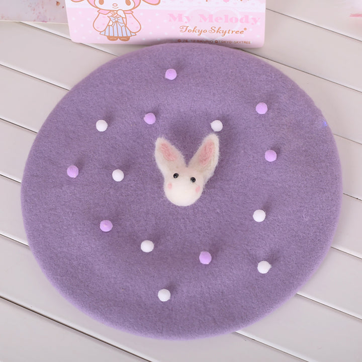 Pastel Soft Lolita Beret Hat