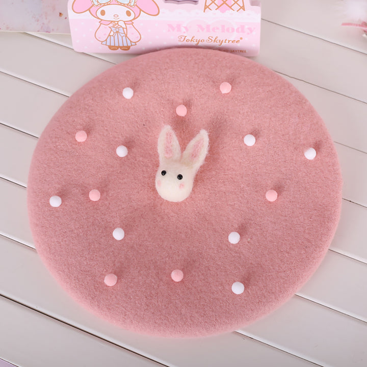 Pastel Soft Lolita Beret Hat