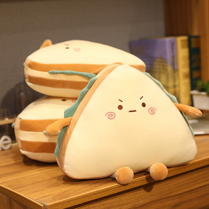 Sandwich Bread Plush Stuffed Toys