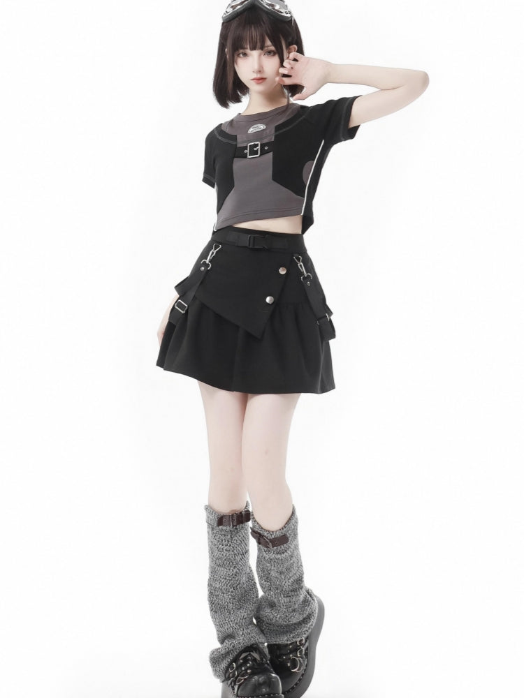 Techwear Street Shirt / Skirt