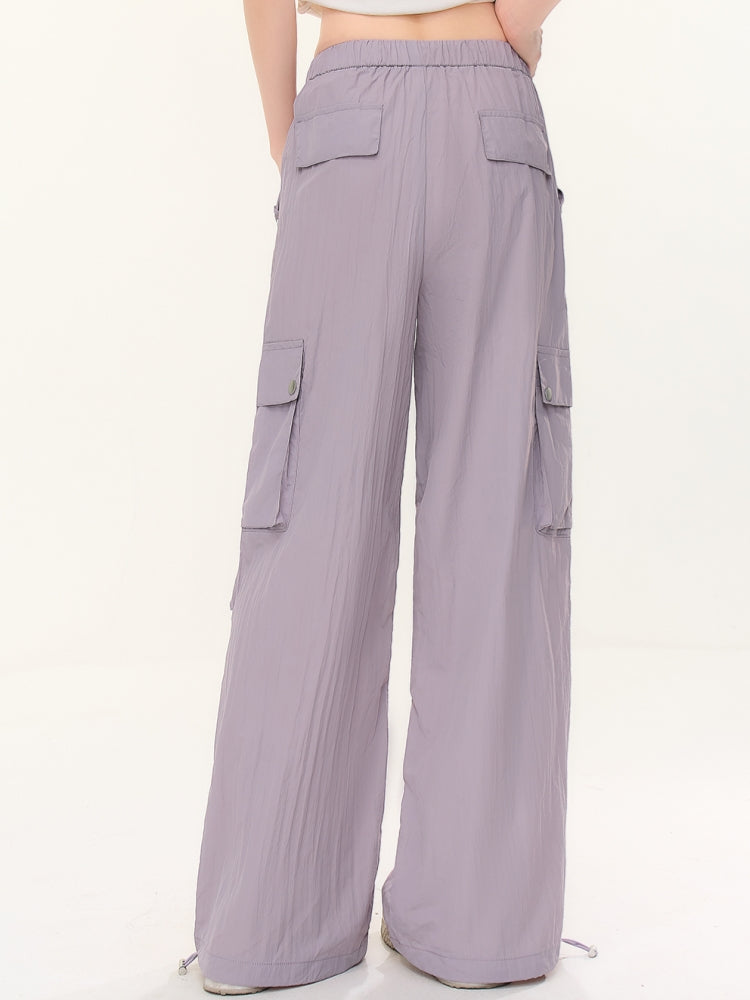 Violet Dopamine Cargo Pants - Summer Trousers