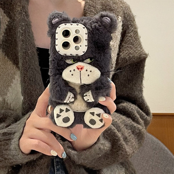 Cute Cat iPhone Case - Plush - Experience the Allure
