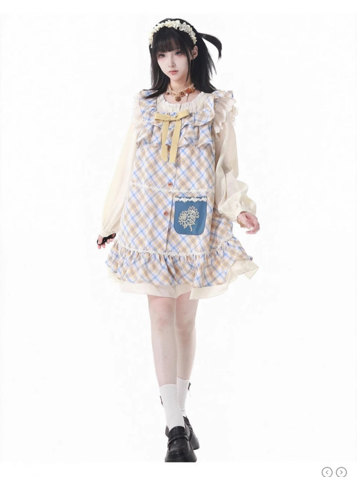 Sunflower-Inspired Summer Design Camisole Top / Shirt / Skirt / Pants