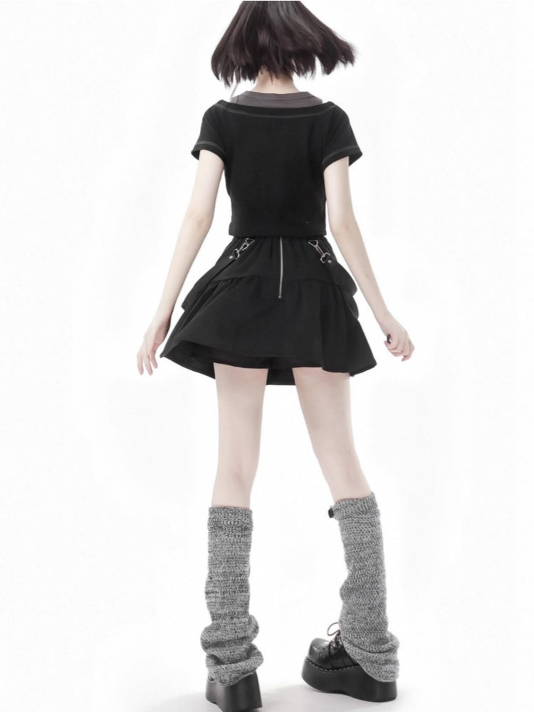 Techwear Street Shirt / Skirt