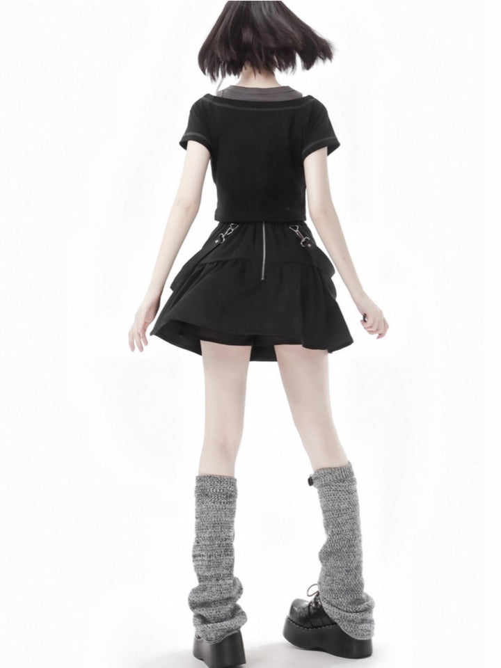 Techwear Street Shirt / Skirt