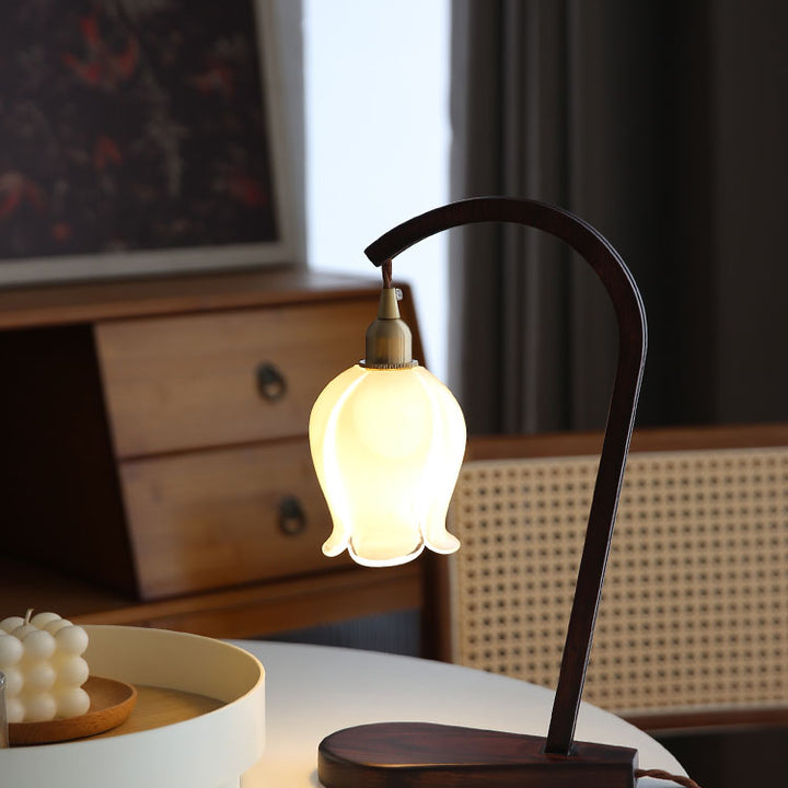 Vintage Tulip Table Lamp