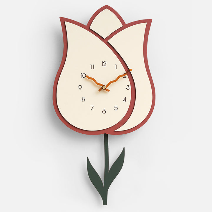 Tulip Wall Clock