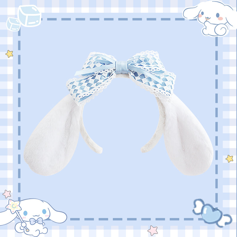 Cartoon Dog Ear Plush Hair Accessory