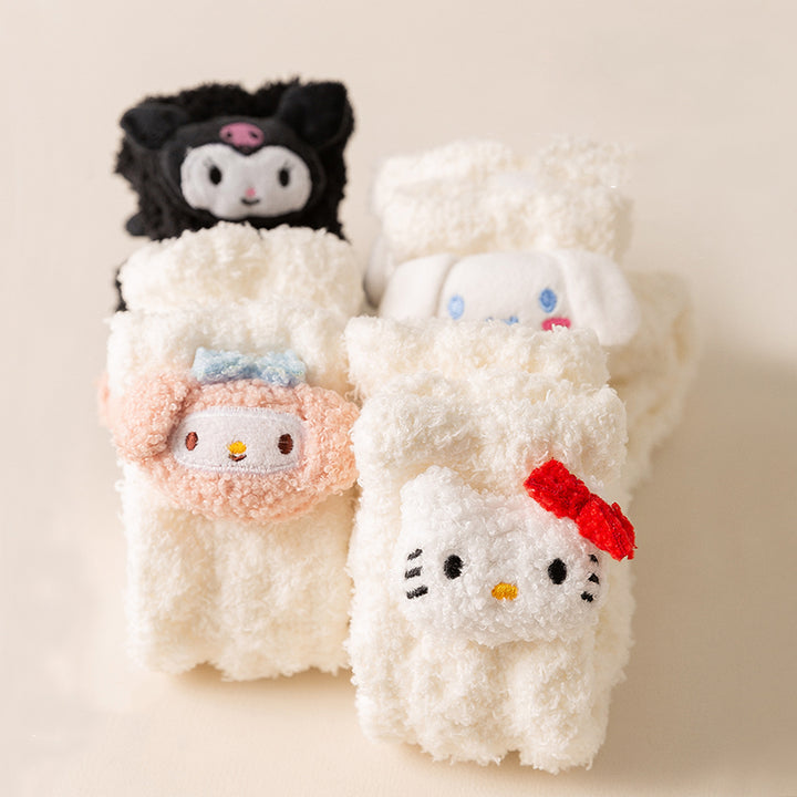 Cute Cartoon Autumn/Winter Socks 2 Pairs/set