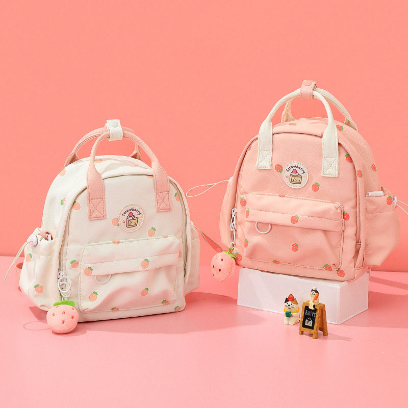 Strawberry Tote Backpack