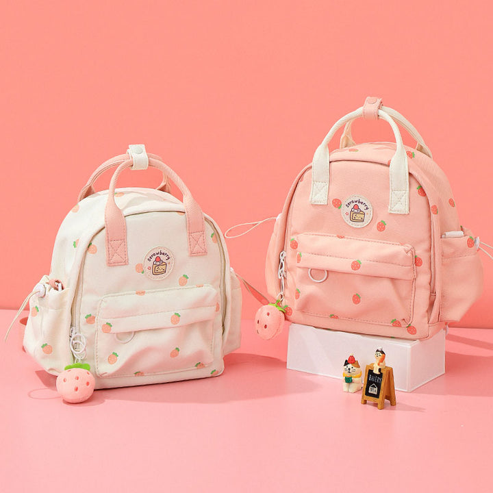 Strawberry Tote Backpack