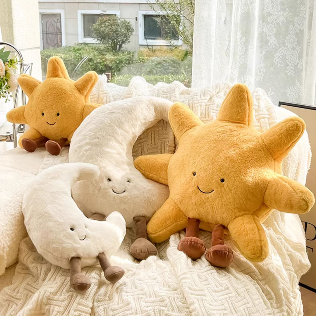 Cute Sun & Moon Plushie