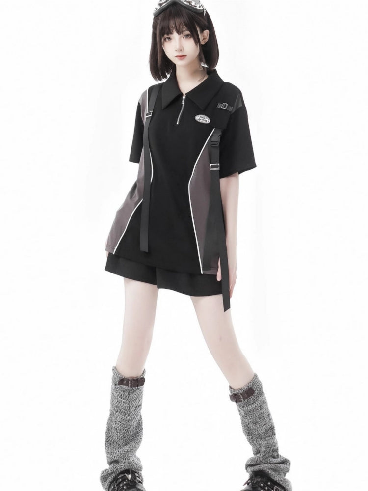 Techwear Street Shirt / Skirt