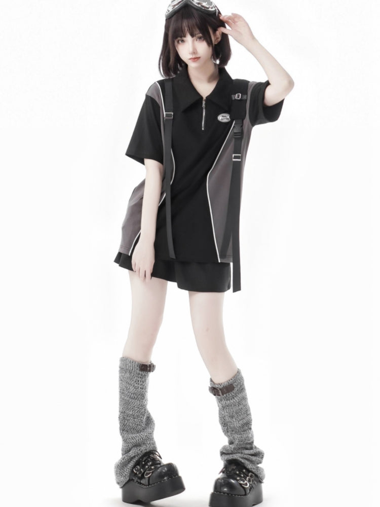 Techwear Street Shirt / Skirt