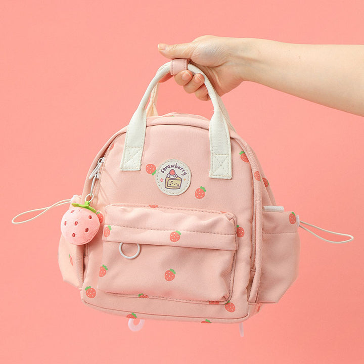 Strawberry Tote Backpack