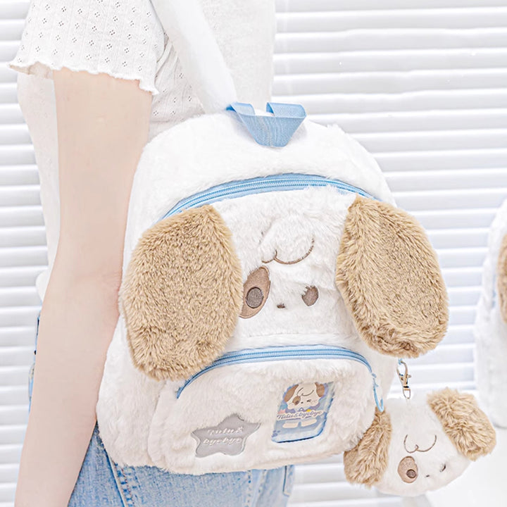 Cute Puppy Plush Backpack