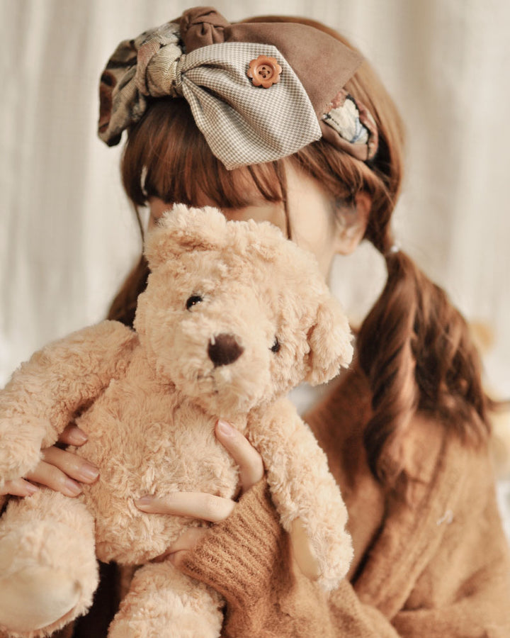 Vintage Japanese Bear Bow Headband