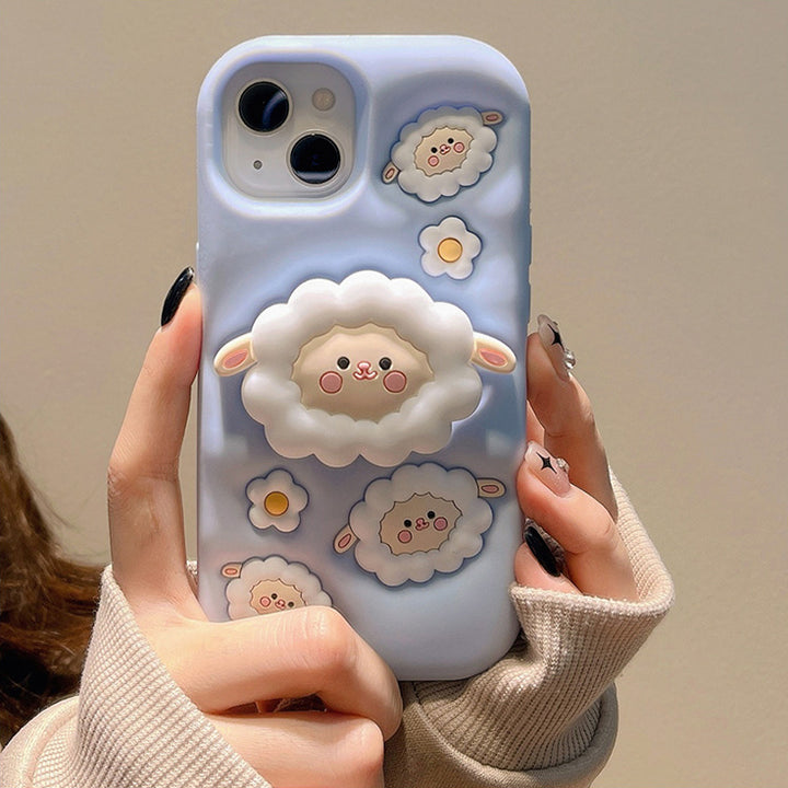 Cute Cartoon Lamb iPhone Case