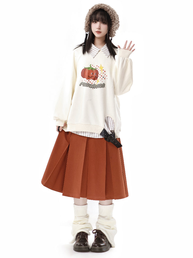 Japanese Style Shirt Top Skirt Shorts