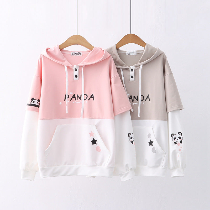 Little Panda Front Pocket Hoodie