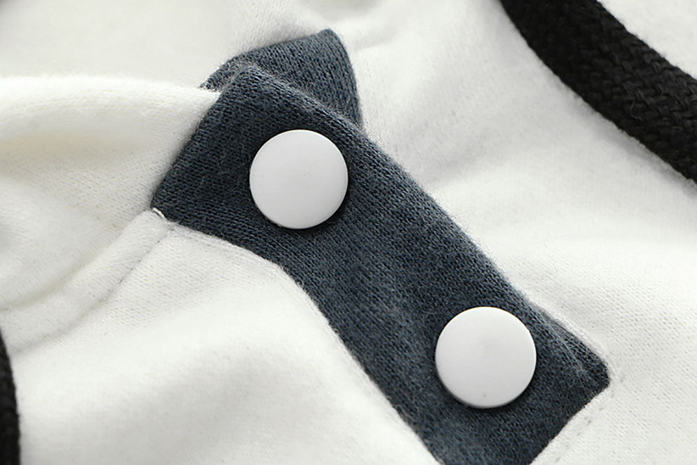 Cartoon Kitty Embroidery Hoodie with Pocket