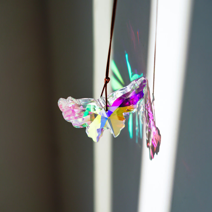 Crystal Butterfly Suncatcher