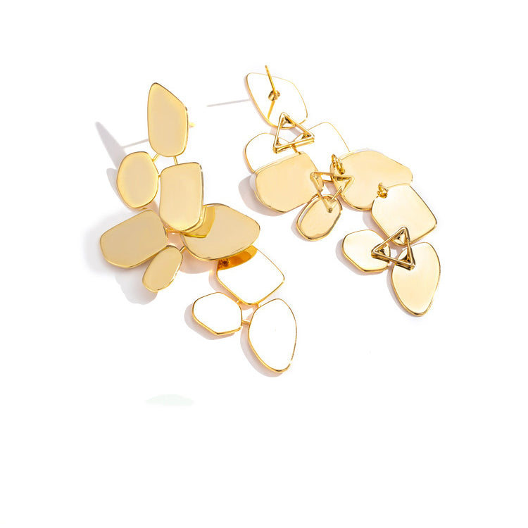 Golden Leaf Earrings