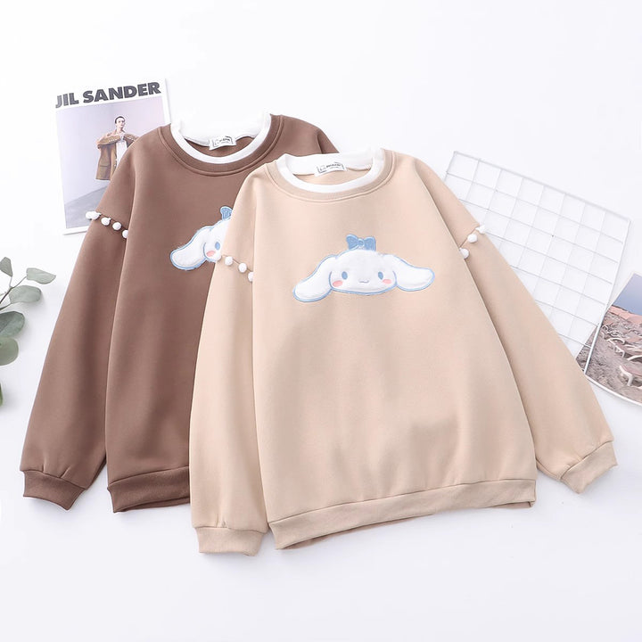 Kawaii Cotton Rabbit Thick Hoodie