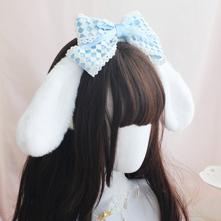 Cartoon Dog Ear Plush Hair Accessory