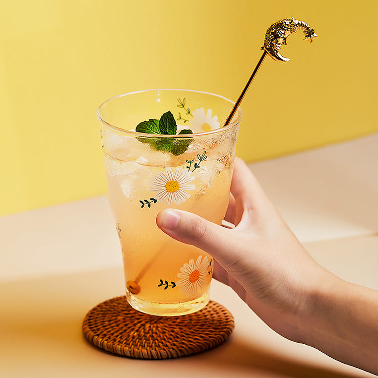 Daisy Glass Cup
