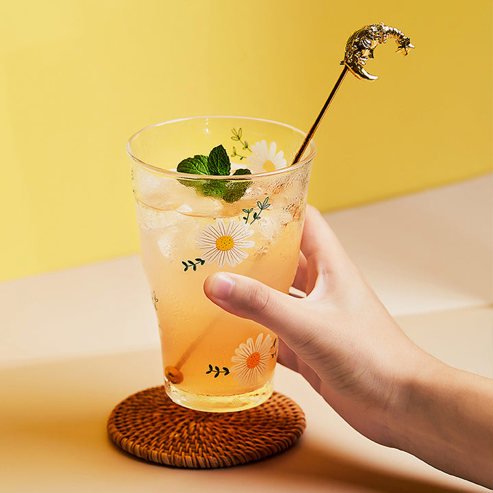 Daisy Glass Cup